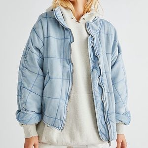 Free People - Dolman Quilted Knit Jacket